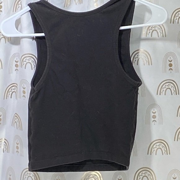 Champion Women's Black Crop Tank Top - Picture 6 of 6